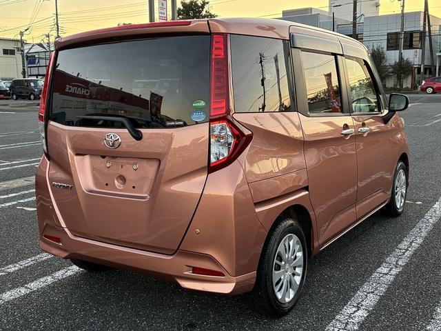 ルーミー G S 衝突軽減 社外ナビ フルセグTV CD/DVD Bluetooth バックカメラ キーレス スマートキー プッシュスタート 電動格納ミラー 両側パワースライドドア オートライト アイドリングストップ(9枚目)