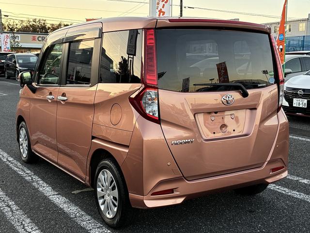 ルーミー G S 衝突軽減 社外ナビ フルセグTV CD/DVD Bluetooth バックカメラ キーレス スマートキー プッシュスタート 電動格納ミラー 両側パワースライドドア オートライト アイドリングストップ(11枚目)