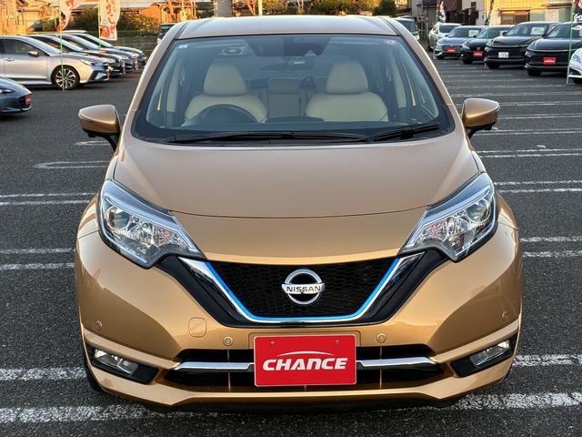 ノート e-パワー メダリスト 衝突軽減 純正ナビ フルセグTV CD/DVD Bluetooth バックカメラ キーレス スマートキー プッシュスタート ETC 電動格納ミラー オートライト LEDライト 純正アルミホイール(6枚目)