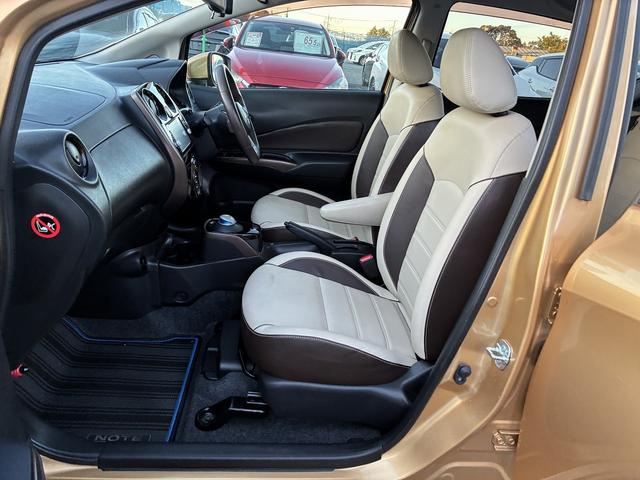 ノート e-パワー メダリスト 衝突軽減 純正ナビ フルセグTV CD/DVD Bluetooth バックカメラ キーレス スマートキー プッシュスタート ETC 電動格納ミラー オートライト LEDライト 純正アルミホイール(14枚目)