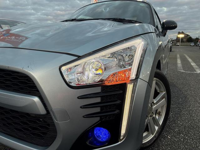 コペン ローブ 純正ナビ フルセグTV DVD Bluetooth バックカメラ シートヒーター LEDライト フォグライト 純正アルミホイール キーレス スマートキー フロアマット Wエアバック プッシュスタート(44枚目)