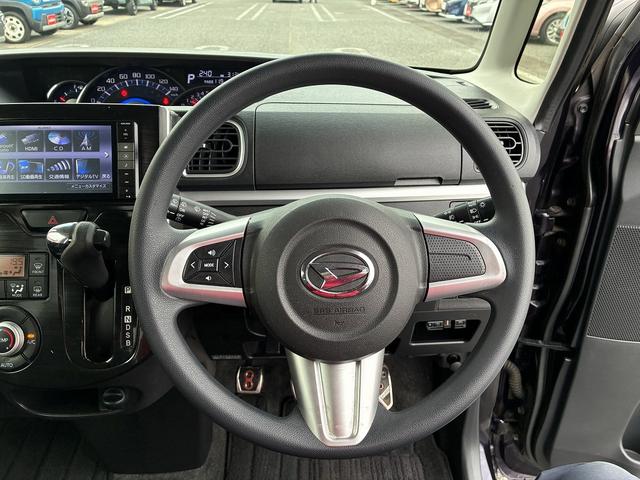 タント カスタムＸ　トップエディションＳＡ　衝突軽減　純正ナビ　フルセグＴＶ　ＣＤ／ＤＶＤ　キーレス　スマートキー　プッシュスタート　ＥＴＣ　電動格納ミラー　片側電動スライドドア　フォグライト　オートライト　純正アルミホイール　フロアマット（34枚目）