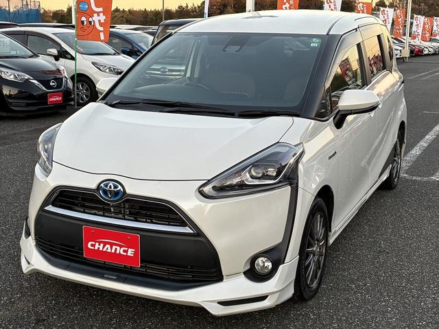 シエンタ ハイブリッドG 純正ナビ バックカメラ ETC Bluetoothオーディオ オートエアコン オートライト 衝突軽減ブレーキ フルセグテレビ オートハイビーム 両側電動スライドドア 後席モニター 電動格納ミラー(5枚目)