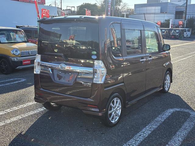 タント カスタムＸ　ＳＡ　純正ナビ　バックカメラ　フルセグテレビ　Ｂｌｕｅｔｏｏｔｈオーディオ　スマートキー　電動格納ミラー　両側スライドドア片側電動ドア　ステアリングリモコン　ＣＤ　ＤＶＤ　ＵＳＢ接続　ＬＥＤヘッドライト（9枚目）