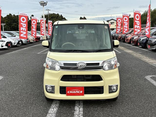 タント Ｘターボ　ＳＡＩＩ　衝突回避支援ブレーキ　スマートアシスト　純正ＣＤオーディオ　片側電動スライドドア　アイドリングストップ　オートエアコン　スマートキー　オートヘットライト　車検令和９年４月　自社保証付き（6枚目）