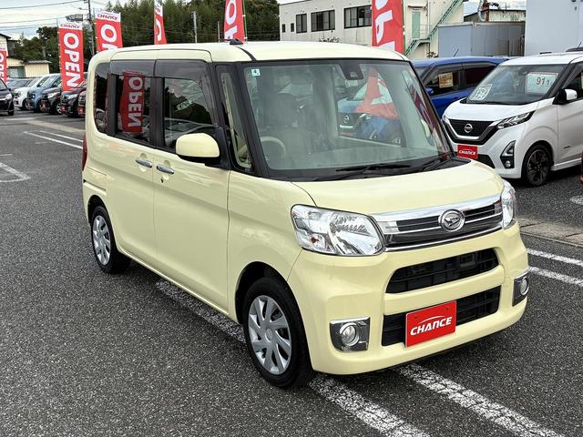 タント Ｘターボ　ＳＡＩＩ　衝突回避支援ブレーキ　スマートアシスト　純正ＣＤオーディオ　片側電動スライドドア　アイドリングストップ　オートエアコン　スマートキー　オートヘットライト　車検令和９年４月　自社保証付き（7枚目）