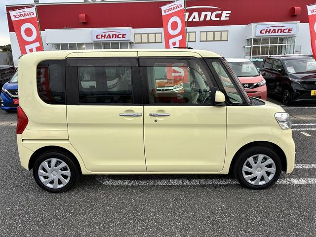 タント Ｘターボ　ＳＡＩＩ　衝突回避支援ブレーキ　スマートアシスト　純正ＣＤオーディオ　片側電動スライドドア　アイドリングストップ　オートエアコン　スマートキー　オートヘットライト　車検令和９年４月　自社保証付き（8枚目）