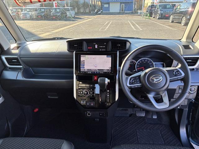 トール カスタムＧ　ナビ　フルセグＴＶ　　ＣＤ　ＤＶＤ　Ｂｌｕｅｔｏｏｔｈ　全周囲カメラ　ＥＴＣ　スマートキー　クルーズコントロール　両側電動スライドドア　純正アルミホイール（3枚目）