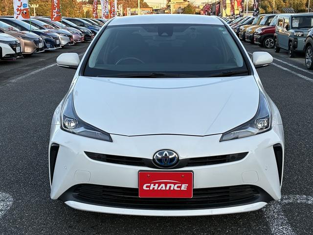 プリウス S SDナビゲーションシステム レーダーブレーキサポート レーンキープアシスト CD DVD バックカメラ スマートキー プッシュスタート ETC クルーズコントロール 電動格納ドアミラー LEDヘッドラ(6枚目)