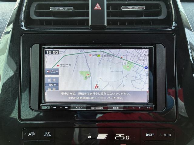 プリウス S SDナビゲーションシステム レーダーブレーキサポート レーンキープアシスト CD DVD バックカメラ スマートキー プッシュスタート ETC クルーズコントロール 電動格納ドアミラー LEDヘッドラ(25枚目)