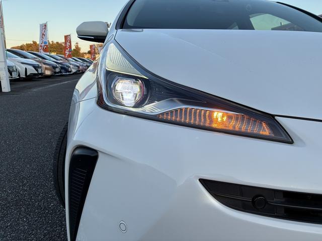 プリウス S SDナビゲーションシステム レーダーブレーキサポート レーンキープアシスト CD DVD バックカメラ スマートキー プッシュスタート ETC クルーズコントロール 電動格納ドアミラー LEDヘッドラ(50枚目)