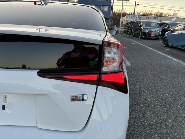 プリウス S SDナビゲーションシステム レーダーブレーキサポート レーンキープアシスト CD DVD バックカメラ スマートキー プッシュスタート ETC クルーズコントロール 電動格納ドアミラー LEDヘッドラ(53枚目)