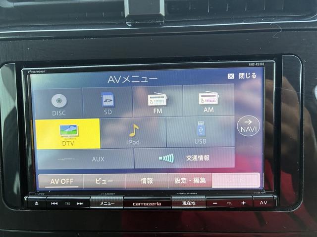 プリウス S SDナビゲーションシステム ワンセグテレビ CD DVD BLUETOOTH USB バックカメラ スマートキー プッシュスタート ETC クルーズコントロール 電動格納ドアミラー LEDヘッドライト(4枚目)