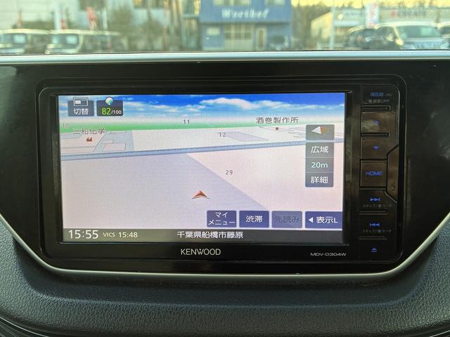 ムーヴ Ｘ　ＳＡＩＩ　衝突軽減　フロアマット　社外ナビ　ワンセグＴＶ　ＣＤ　バックカメラ　アイドリングストップ　スマートキー　プッシュスタート　ＥＴＣ　電動格納ミラー　オートライト　オートライト　Ｗエアバック（4枚目）