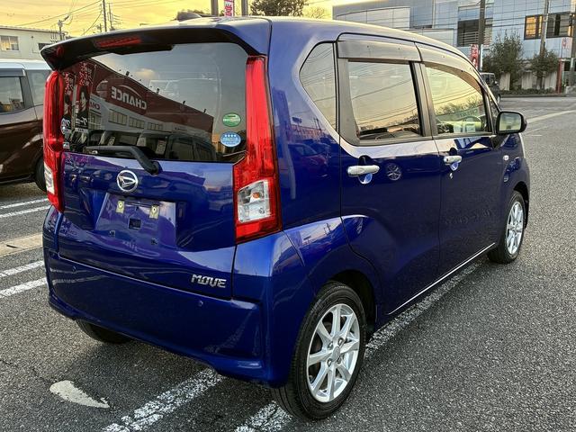 ムーヴ Ｘ　ＳＡＩＩ　衝突軽減　フロアマット　社外ナビ　ワンセグＴＶ　ＣＤ　バックカメラ　アイドリングストップ　スマートキー　プッシュスタート　ＥＴＣ　電動格納ミラー　オートライト　オートライト　Ｗエアバック（9枚目）