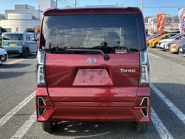 タント カスタムＸスタイルセレクション　Ｗ／サイドエアバック　衝突軽減　フロアマット　スマートキー　プッシュスタート　コーナーセンサー　シートヒーター　両側電動スライドドア　ＬＥＤヘッドライト　オートライト　純正アルミホイール１４インチ（10枚目）
