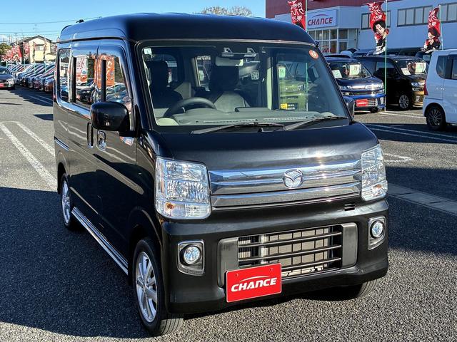 スクラムワゴン ＰＺターボ　ＣＤオーディオ　レーダーブレーキサポート　レーンキープアシスト　スマートキー　プッシュスタート　ＥＴＣ　コーナーセンサー　助手席側電動スライドドア　ＨＩＤヘッドライト　フォグランプ　オートライト（7枚目）