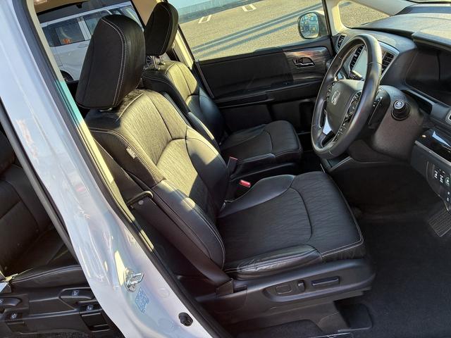 オデッセイ アブソルート・Ｘホンダセンシングアドバンスドパッケジ　ＳＤナビゲーションシステム　フルセグテレビ　ＣＤ　ＢＬＵＥＴＯＯＴＨ　バックカメラ　フロントカメラ　アイドリングストップ　スマートキー　プッシュスタート　ＥＴＣ　ＬＥＤヘッドライト　フォグランプ（22枚目）