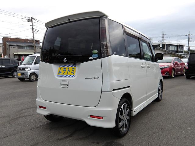 パレットＳＷ ＴＳ　車検２年付き　タイミングチェーン　メモリーナビ　フルセグＴＶ　Ｂｌｕｅｔｏｏｔｈ　バックカメラ　ＥＴＣ　スマートキー　プッシュスタート　両側電動スライドドア（7枚目）