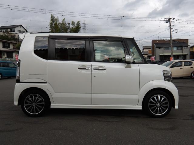 N-BOXカスタム G・ターボパッケージ 車検2年付き メモリーナビ/CD/DVD/SD/USB/地デジ バックカメラ ETC 両側電動スライドドア スマートキー プッシュスタート(6枚目)