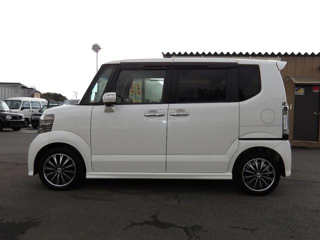 N-BOXカスタム G・ターボパッケージ 車検2年付き メモリーナビ/CD/DVD/SD/USB/地デジ バックカメラ ETC 両側電動スライドドア スマートキー プッシュスタート(7枚目)