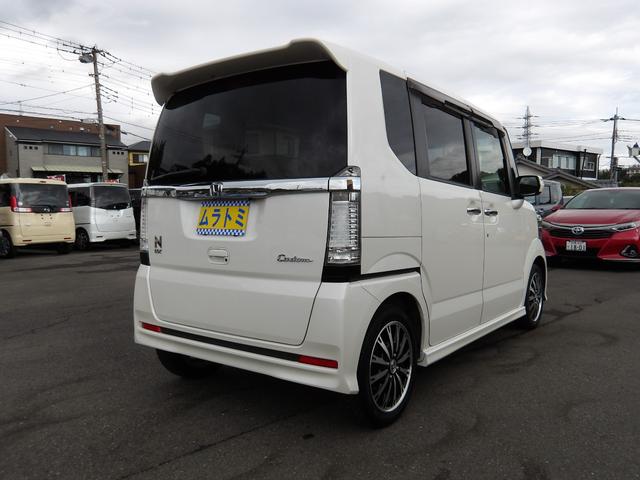 N-BOXカスタム G・ターボパッケージ 車検2年付き メモリーナビ/CD/DVD/SD/USB/地デジ バックカメラ ETC 両側電動スライドドア スマートキー プッシュスタート(8枚目)