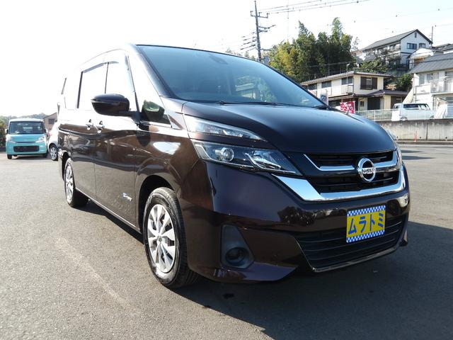 セレナ Ｘ　車検２年付き　ブレーキサポート　横滑り防止　メモリーナビ／ＣＤ／ＤＶＤ／ＢＴ／フルセグＴＶ　バックカメラ　フリップダウンモニター　ＥＴＣ　電動スライドドア　クルーズコントロール（6枚目）