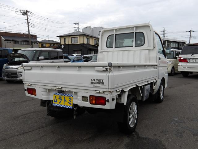 ハイゼットトラック エアコン・パワステ　スペシャル　三方開き　車検２年付き　エアコン　パワステ　社外１２インチアルミホイール（8枚目）