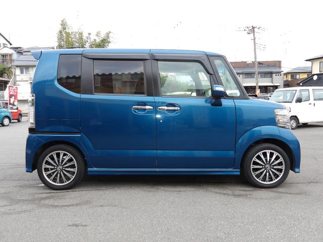 N-BOX+カスタム G・Lパッケージ 車検2年付き メモリーナビ/CD/DVD/SD/USB/地デジTV バックカメラ ETC 両側電動スライドドア スマートキー プッシュスタート セキュリティ(7枚目)