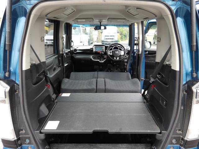 N-BOX+カスタム G・Lパッケージ 車検2年付き メモリーナビ/CD/DVD/SD/USB/地デジTV バックカメラ ETC 両側電動スライドドア スマートキー プッシュスタート セキュリティ(27枚目)