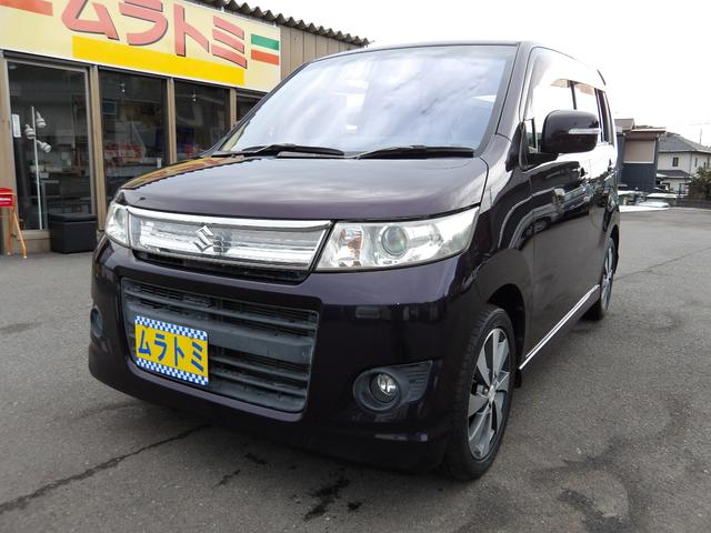 ワゴンＲスティングレー ＴＳ　車検２年付き　ＨＤＤナビ／ＣＤ／ＤＶＤ／Ｂｌｕｅｔｏｏｔｈ／ＭＳＶ／フルセグＴＶ　ＥＴＣ　スマートキー　プッシュスタート　セキュリティ　社外マフラー（4枚目）