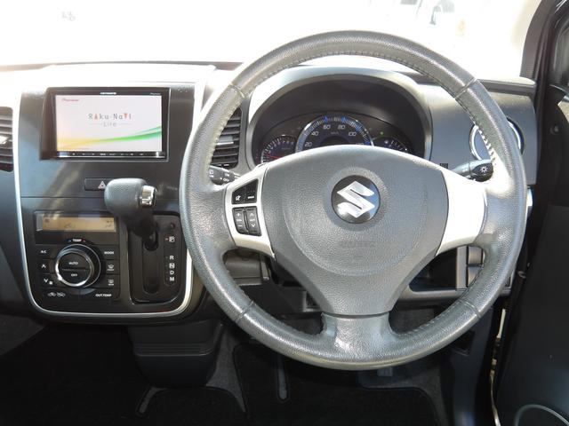 ワゴンＲスティングレー Ｔ　車検２年付き　メモリーナビ／ＣＤ／　ＤＶＤ／Ｂｌｕｅｔｏｏｔｈ／フルセグＴＶ　バックカメラ　ＥＴＣ　スマートキー　プッシュスタート　セキュリティ（12枚目）