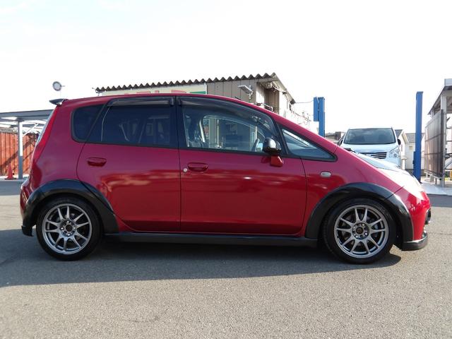 コルト ラリーアート　バージョンＲ　レカロシート　ＴＥＩＮ車高調　社外１６インチＡＷ　ラリーアートマフラー　追加メーター（油温・油圧・水温・ブースト）アンドロイドオーディオ　バックカメラ　ＥＴＣ（7枚目）