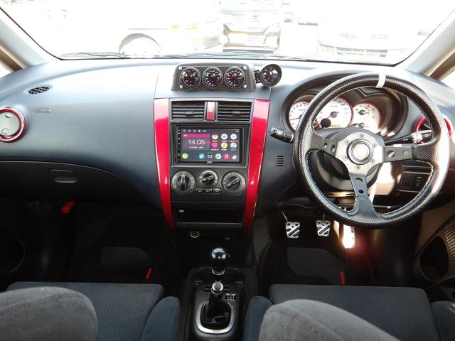 コルト ラリーアート　バージョンＲ　レカロシート　ＴＥＩＮ車高調　社外１６インチＡＷ　ラリーアートマフラー　追加メーター（油温・油圧・水温・ブースト）アンドロイドオーディオ　バックカメラ　ＥＴＣ（12枚目）