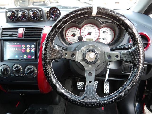 コルト ラリーアート　バージョンＲ　レカロシート　ＴＥＩＮ車高調　社外１６インチＡＷ　ラリーアートマフラー　追加メーター（油温・油圧・水温・ブースト）アンドロイドオーディオ　バックカメラ　ＥＴＣ（13枚目）