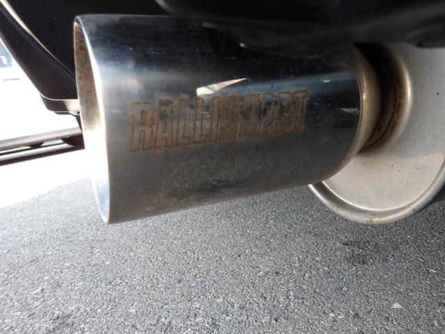 コルト ラリーアート　バージョンＲ　レカロシート　ＴＥＩＮ車高調　社外１６インチＡＷ　ラリーアートマフラー　追加メーター（油温・油圧・水温・ブースト）アンドロイドオーディオ　バックカメラ　ＥＴＣ（55枚目）