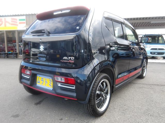 アルトターボＲＳ ベースグレード　車検２年付き　ＳＤメモリーナビ　ＣＤ　ＤＶＤ　Ｂｌｕｅｔｏｏｔｈ　フルセグ　バックカメラ　ＥＴＣ　ブレーキサポート　横滑り防止　スマートキー　プッシュスタート　セキュリティ（8枚目）