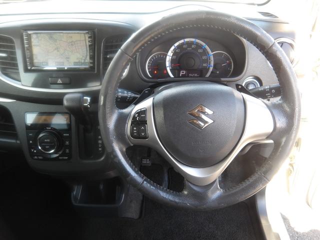 ワゴンRスティングレー T レーダーブレーキサポート装着車 HDDナビ/CD/DVD/MSV ETC スマートキー プッシュスタート セキュリティ 横滑り防止 アイドリングストップ(13枚目)