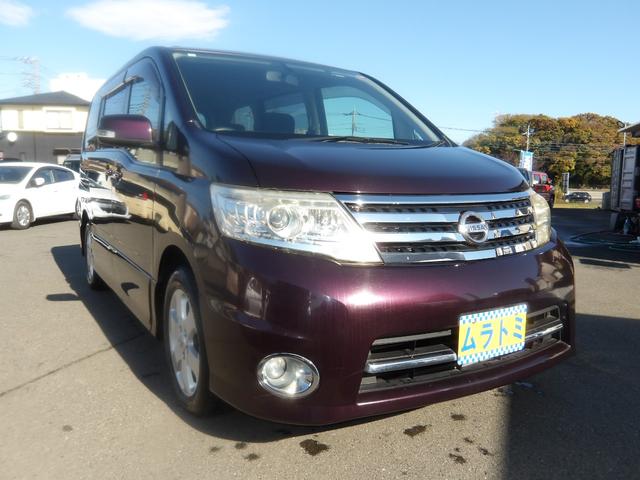 セレナ ハイウェイスター 車検2年付き HDDナビ/CD/DVD/MSV/地デジTV バックカメラ ETC スマートキー セキュリティ 両側スライドドア(6枚目)