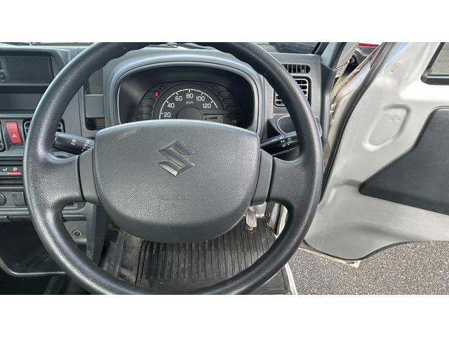 キャリイトラック KCエアコン・パワステ KC エアコン・パワステ 2WD 5MT AM/FMラジオ マニュアルエアコン パワステ 荷台マット 3方開 ABS(4枚目)