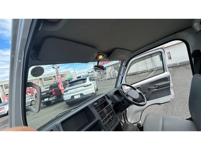 キャリイトラック KCエアコン・パワステ KC エアコン・パワステ 2WD 5MT AM/FMラジオ マニュアルエアコン パワステ 荷台マット 3方開 ABS(17枚目)