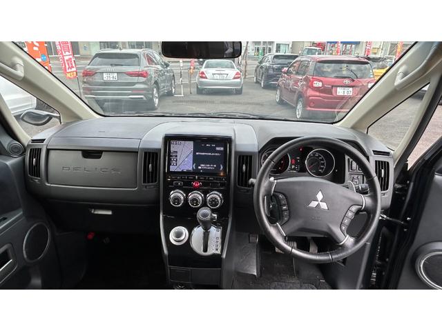 デリカD:5 D パワーパッケージ 雹害車/アルパイン9インチナビ/フルセグTV/Bluetooth/ドラレコ前後/バックカメラ/両側パワースライドドア/ETC(2枚目)
