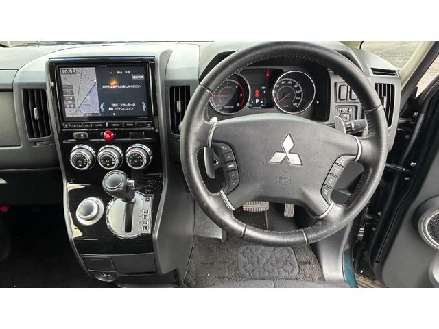 デリカD:5 D パワーパッケージ 雹害車/アルパイン9インチナビ/フルセグTV/Bluetooth/ドラレコ前後/バックカメラ/両側パワースライドドア/ETC(3枚目)