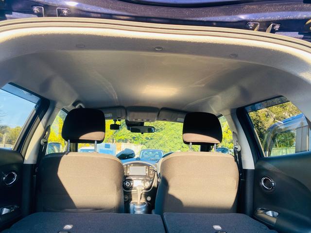 ジューク 15RX Vセレクション AUTOエアコン フルセグテレビ 車線逸脱警報システム 禁煙 ワンオ-ナ-車 横滑り防止機能 Bluetooth DVD再生機能 セキュリティーアラーム 衝突安全ボディ パワーウィンドウ AUX(35枚目)