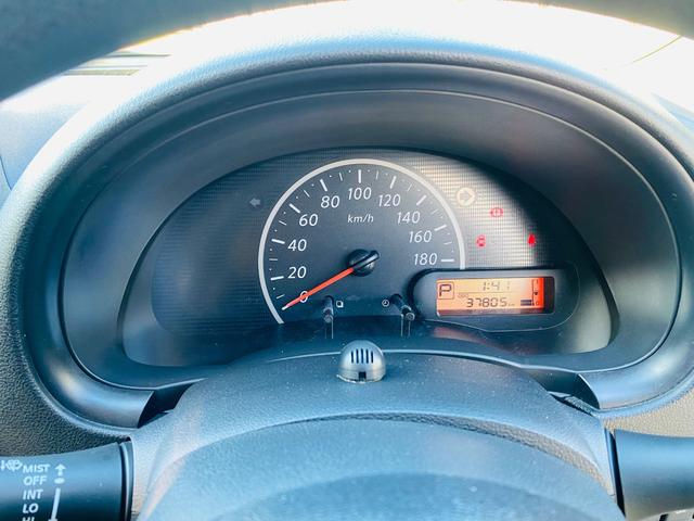 マーチ S グレードS 横滑防止装置 運転席助手席エアバック キーレス パワーウインド オートエアコン PS 運転席エアバッグ 衝突安全ボディ ABS(16枚目)