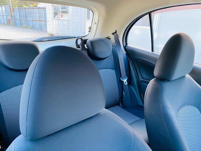 マーチ S グレードS 横滑防止装置 運転席助手席エアバック キーレス パワーウインド オートエアコン PS 運転席エアバッグ 衝突安全ボディ ABS(24枚目)