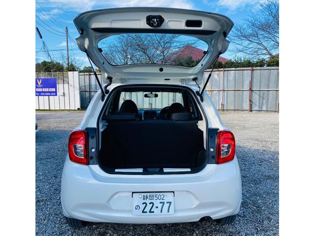 マーチ S グレードS 横滑防止装置 運転席助手席エアバック キーレス パワーウインド オートエアコン PS 運転席エアバッグ 衝突安全ボディ ABS(27枚目)