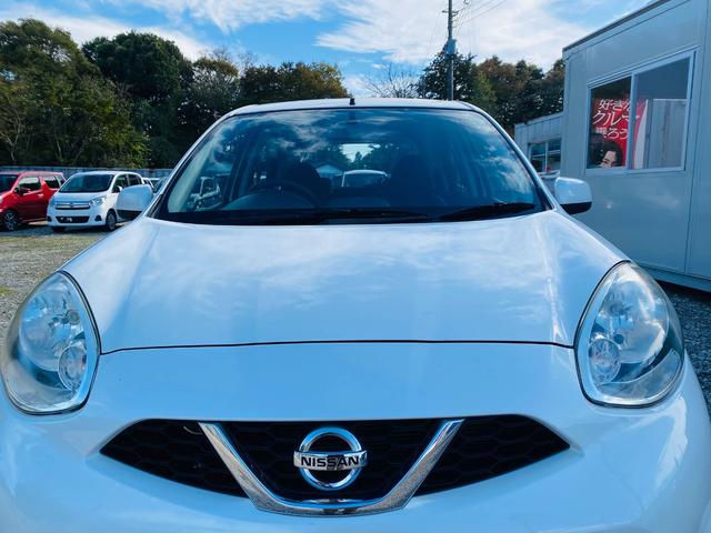 マーチ S グレードS 横滑防止装置 運転席助手席エアバック キーレス パワーウインド オートエアコン PS 運転席エアバッグ 衝突安全ボディ ABS(36枚目)