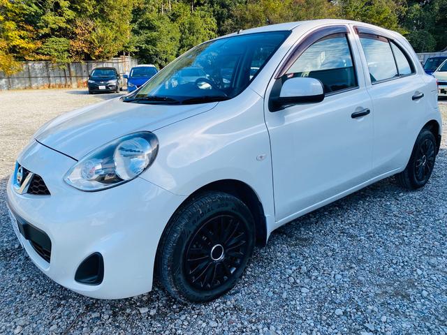 マーチ S グレードS 横滑防止装置 運転席助手席エアバック キーレス パワーウインド オートエアコン PS 運転席エアバッグ 衝突安全ボディ ABS(37枚目)