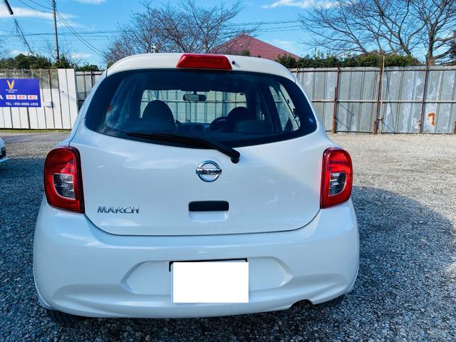 マーチ S グレードS 横滑防止装置 運転席助手席エアバック キーレス パワーウインド オートエアコン PS 運転席エアバッグ 衝突安全ボディ ABS(40枚目)